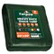 Tarpco Safety Heavy Duty Tarp, 30 ft x 0.5 mm H x 20 ft W, 7 Mil, Green/Black, Polyethylene TS-203-20X30 - alternate 1